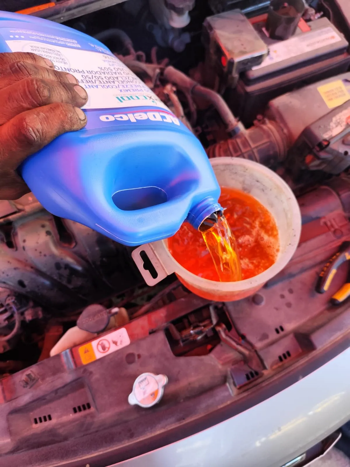 Repair of system de injection electronic
