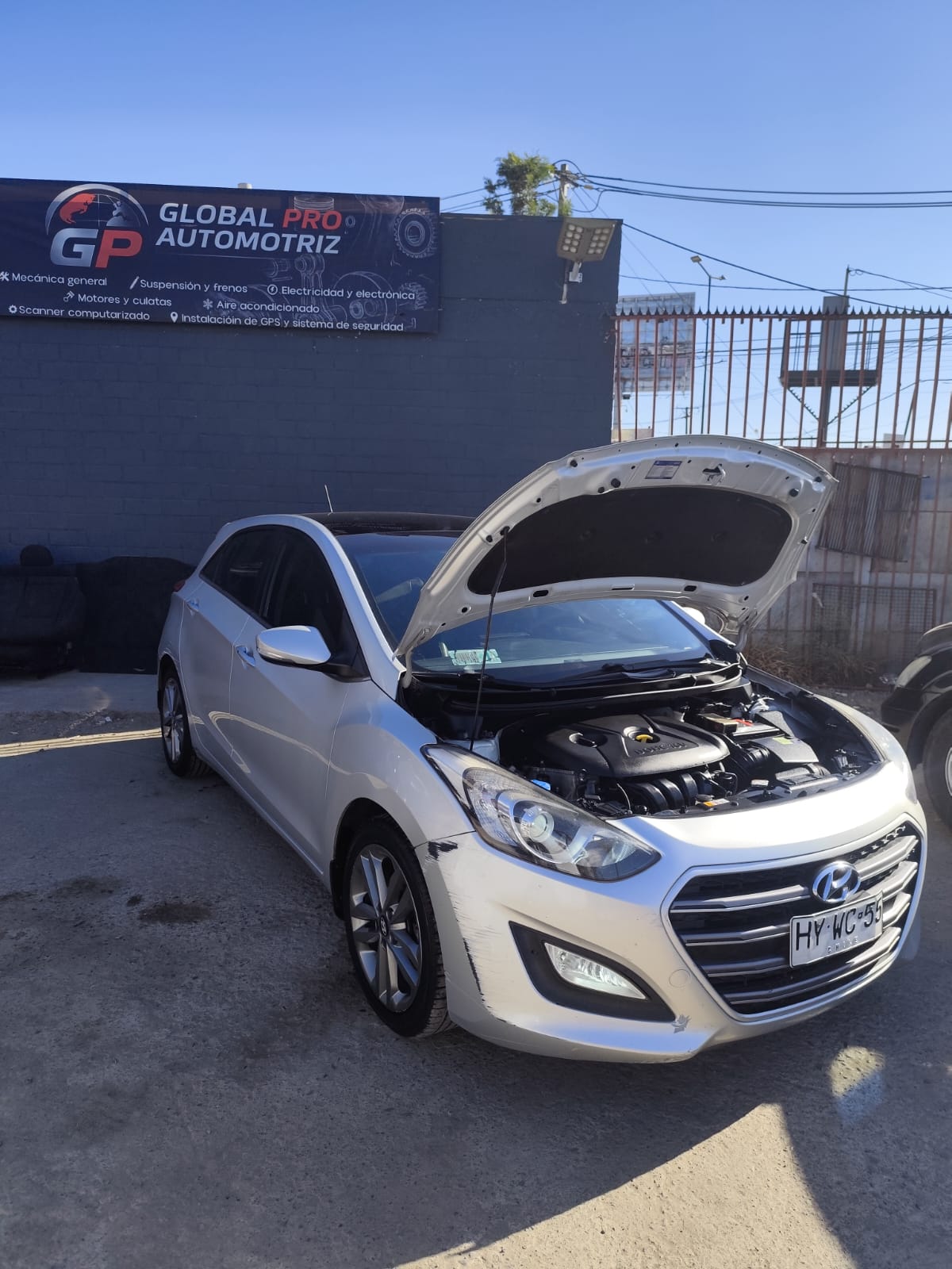 Reparación del sistema eléctrico del vehículo